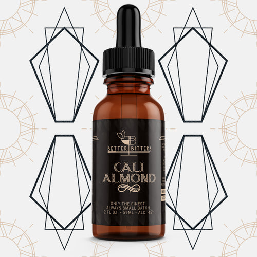 Cali Almond Bitters 2oz dropper bottle