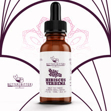 Load image into Gallery viewer, Hibiscus Verbena Bitters 2oz dropper bottle