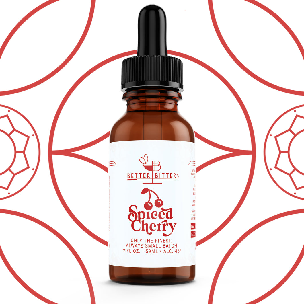 Spiced Cherry Bitters 2oz dropper bottle