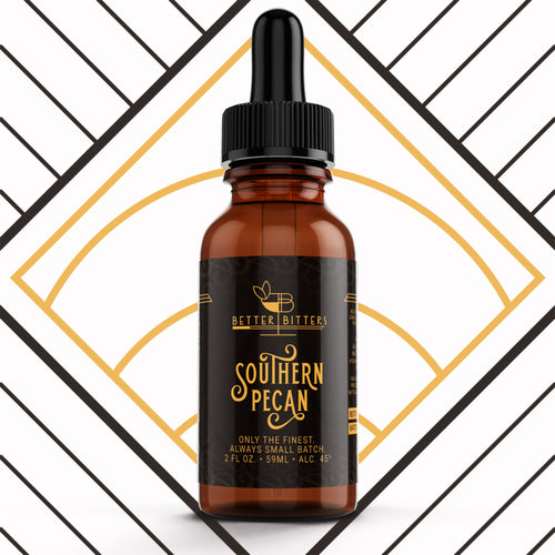 Southern Pecan Bitters 2oz dropper bottle