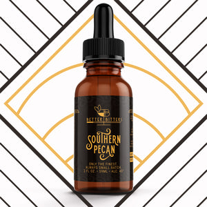 Southern Pecan Bitters 2oz dropper bottle